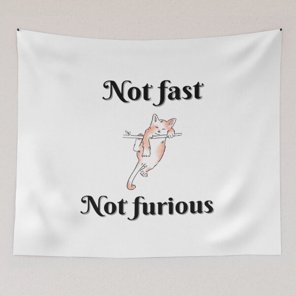 Item preview, Not fast not furious  designed and sold by Luna-shop16.