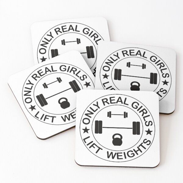 Item preview, ONLY REAL GIRLS LIFT WEIGHTS designed and sold by LaawoopX.