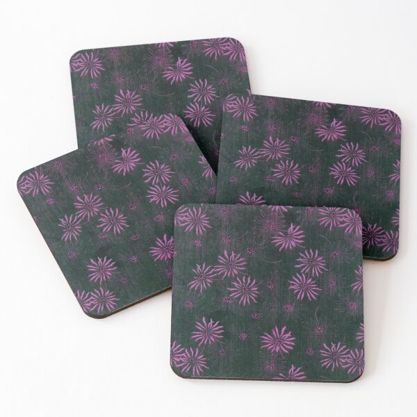Item preview, Ancient 19th American Daisy Flower Fabric Plant Field Garden Art designed and sold by Midwest-Goods.