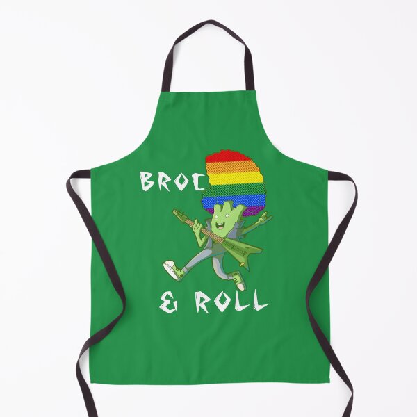 Item preview, Broc & Roll - Funny Broccoli Veggie Punk Pun designed and sold by PosterpartyCo.