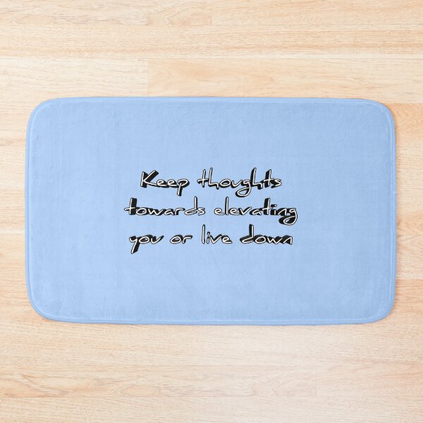 Item preview, *Keep thoughts towards elevating you or live down* designed and sold by ITALY-Roselli-.