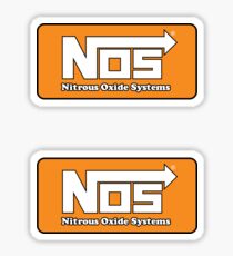 NOS Nitrous double stickers (2) Sticker