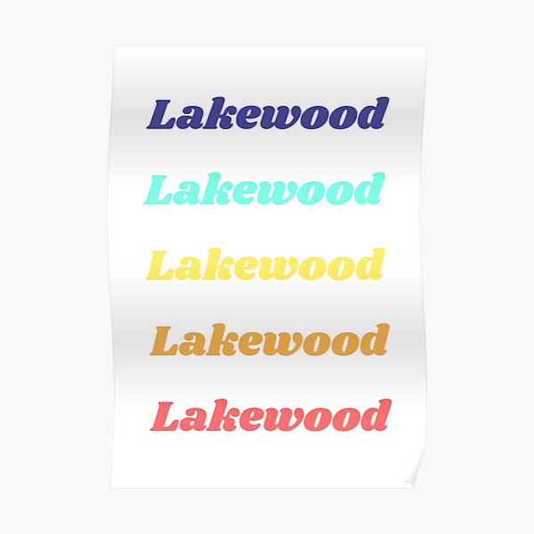 "Lakewood Colorado Pastel Pack" Poster for Sale by Taumaturgo Redbubble