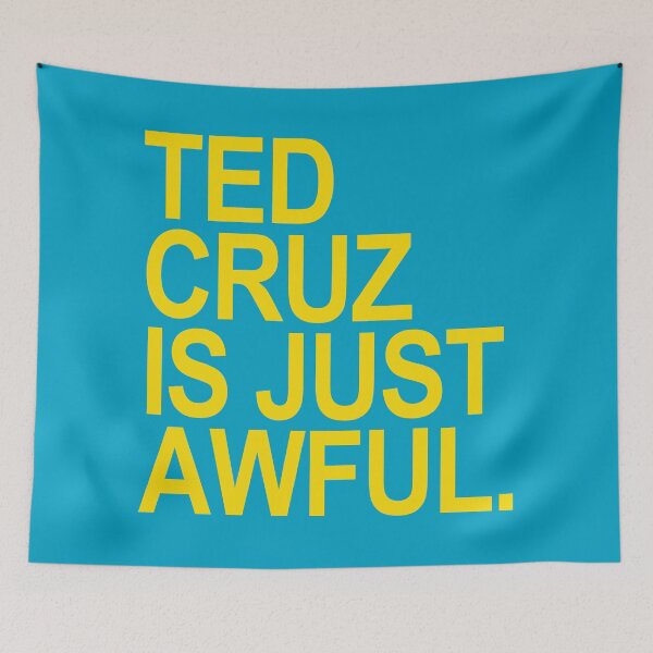 Item preview, ted Cruz is just Awful (yellow 2) designed and sold by Thelittlelord.