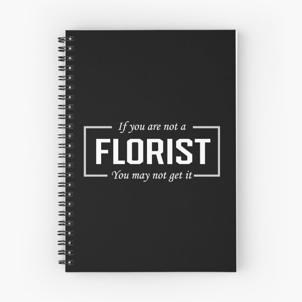 Item preview, funny florist text design designed and sold by vidyaroul.