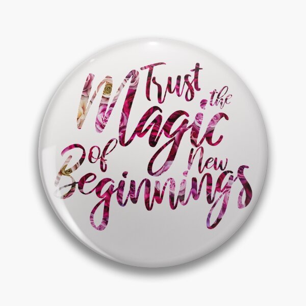 Item preview, Womens Trust the Magic of New Beginnings motivation quotes gift T-Shirt designed and sold by Mo-Am.