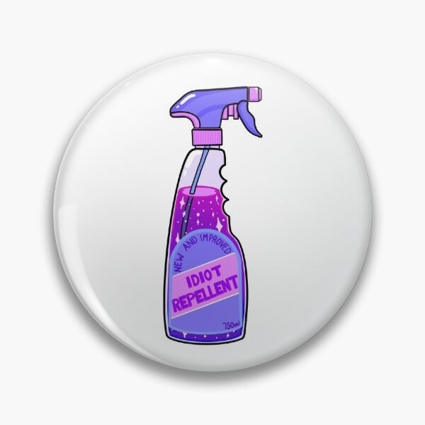 Item preview, Idiot Spray Bottle designed and sold by LilliRoseDesign.