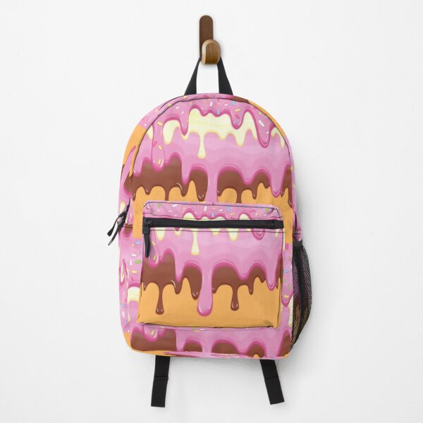 Item preview, Abstract background Pattern with Colorful Donut Dripping Glaze designed and sold by bestoffers.