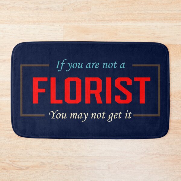 Item preview,  funny florist text design designed and sold by vidyaroul.