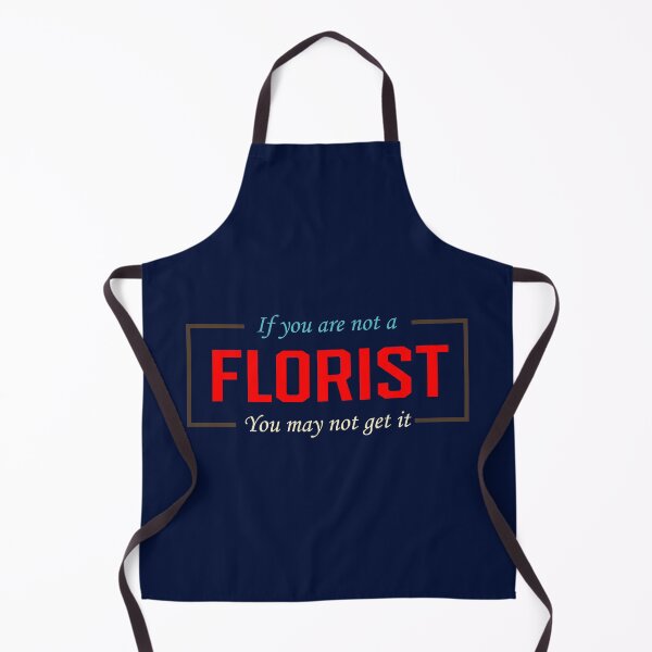 Item preview, funny florist text design designed and sold by vidyaroul.