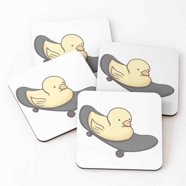 Item preview, Skateboarding ducky vibes designed and sold by FluffballDesign.