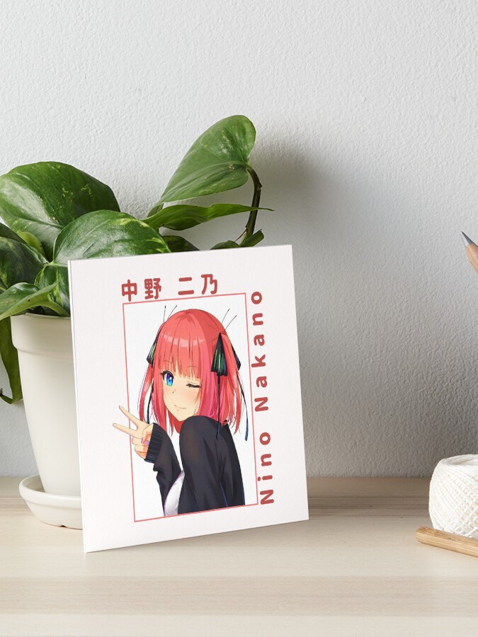 Nakano Quintuplets 5 Toubun no Hanayome Art Board Print for Sale