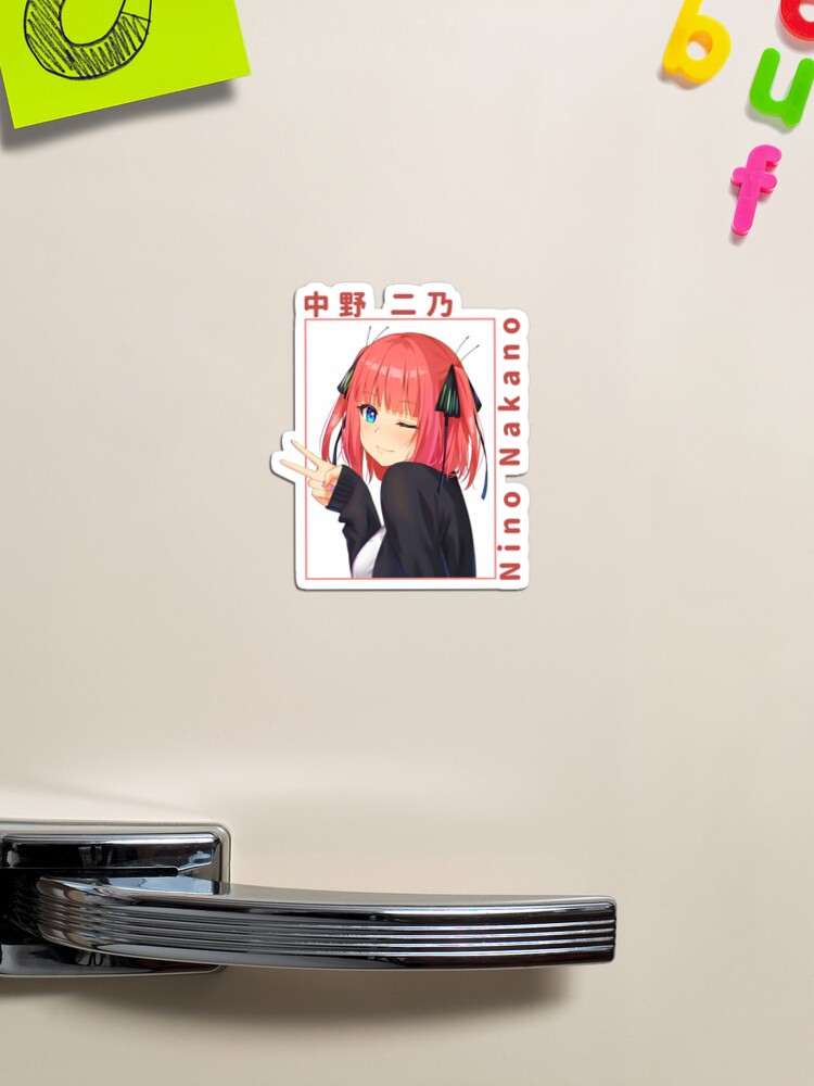 Nino Nakano - 5 toubun no Hanayome Sticker for Sale by ice-man7