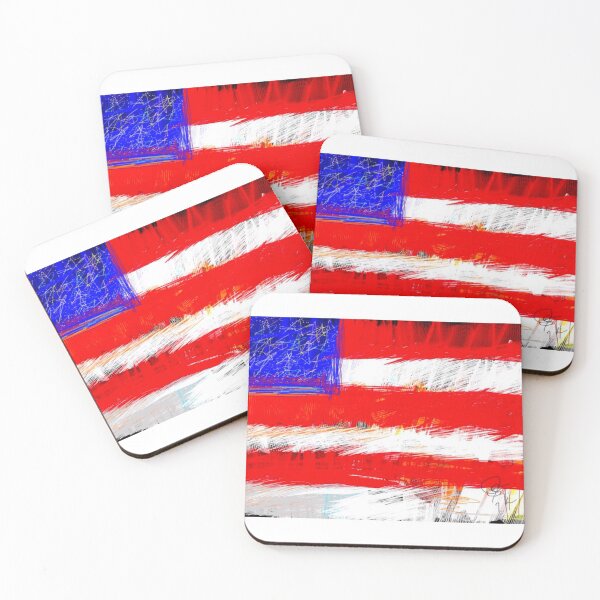 Item preview, July 4th flag - sf art designed and sold by samiiodice.