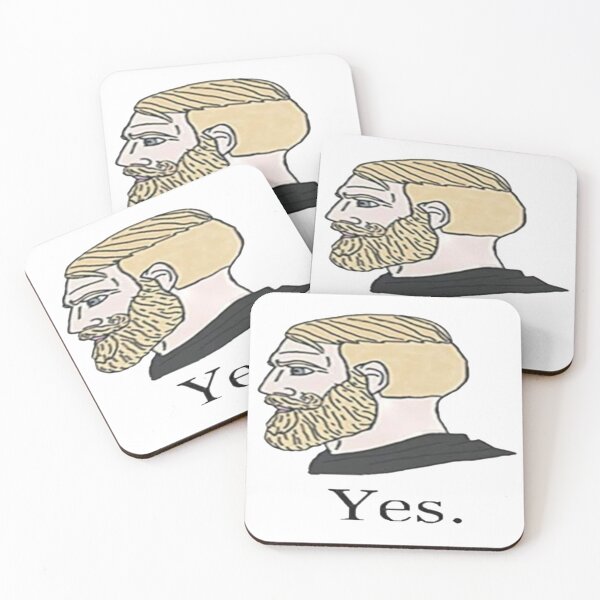 Item preview, Yes Chad Meme designed and sold by Frogi.
