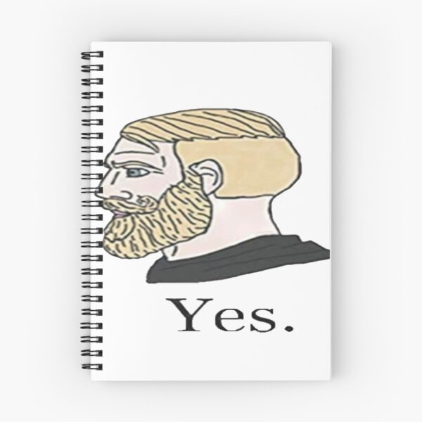 Item preview, Yes Chad Meme designed and sold by Frogi.
