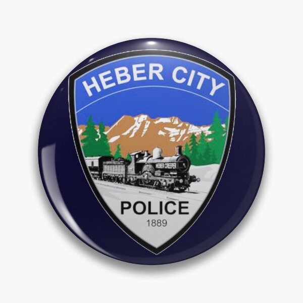 Item preview, Heber City Utah Police Department designed and sold by Lawrence Baird.