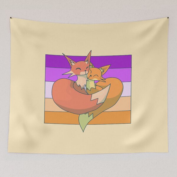 Item preview, Snuggling Trixic Foxes designed and sold by ForTheFrogWar.