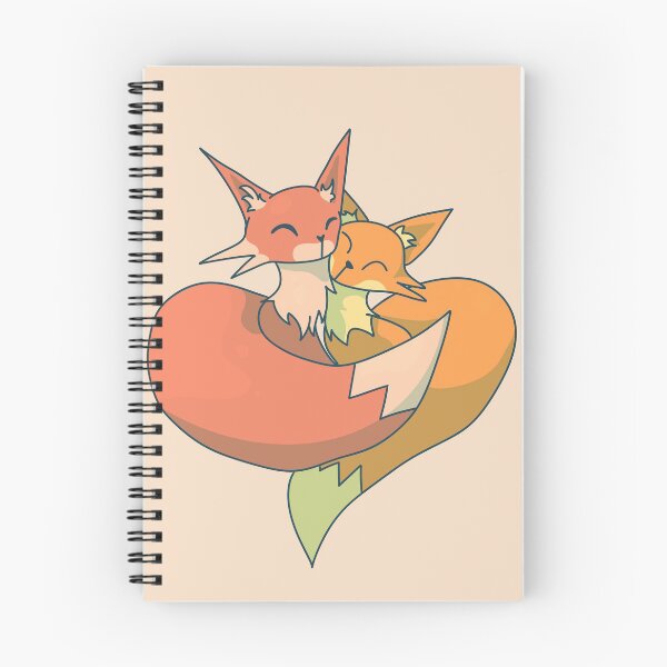 Item preview, Snuggling Foxes designed and sold by ForTheFrogWar.