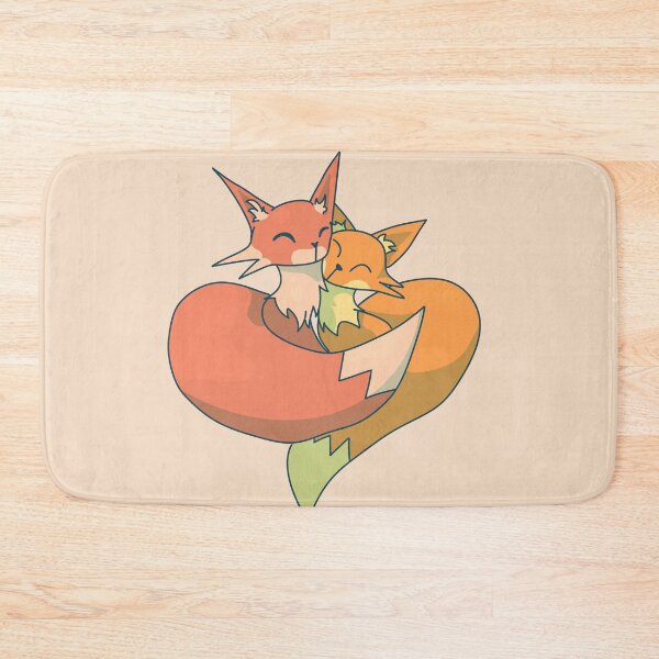 Item preview, Snuggling Foxes designed and sold by ForTheFrogWar.