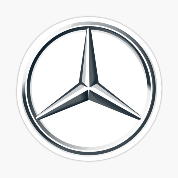 Logo de Mercedes Pegatina