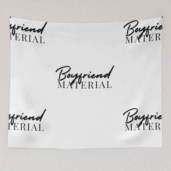 Item preview, Boyfriend Material | Husband | Hubby | Wife | Wifey | Girlfriend designed and sold by itsokaybyme.