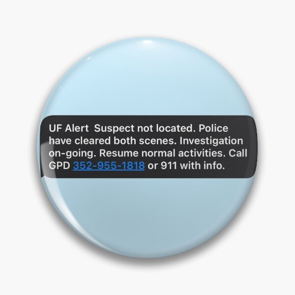 Item preview, UF Alert Suspect Not Located  designed and sold by Lauren  paige.