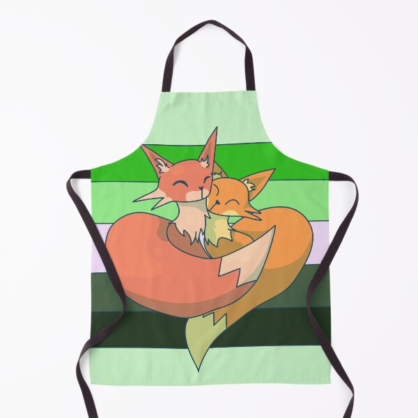 Item preview, Snuggling Aromantic Foxes designed and sold by ForTheFrogWar.