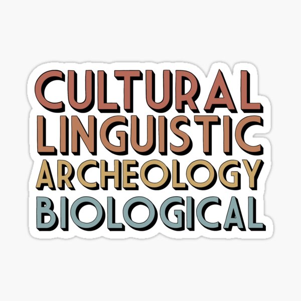 Item preview, Subfields of Anthropology (text only) designed and sold by Shayna Strahm.