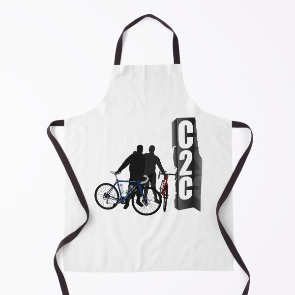 Item preview, C2C Signpost Two cyclists designed and sold by cycleexplorers.