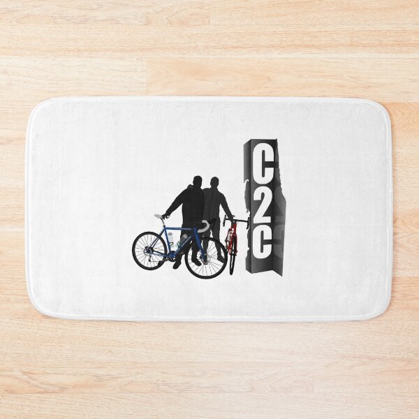 Item preview, C2C Signpost Two cyclists designed and sold by cycleexplorers.