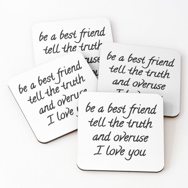 Item preview, be a best friend, tell the truth designed and sold by Missy413.