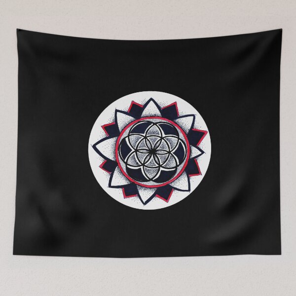 Item preview, Seeds Of Life Mandala Art designed and sold by RomeoSketches.