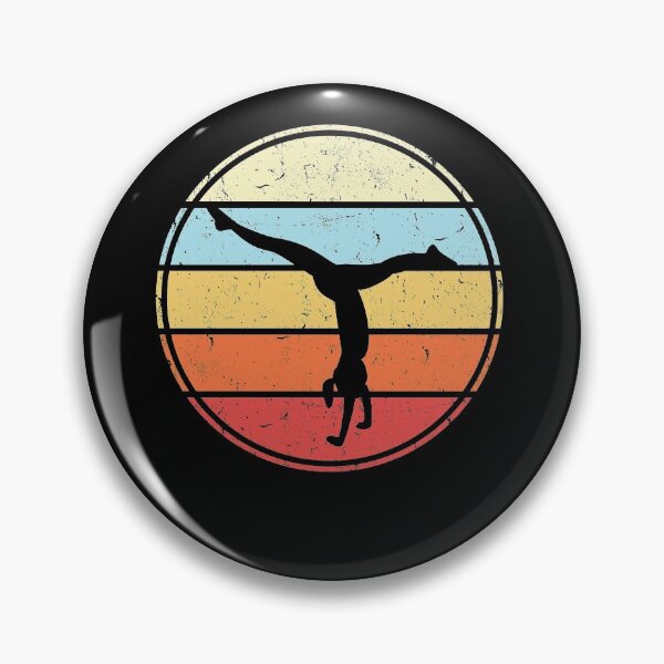 Item preview, Vintage Gymnastics Gift Funny Gymnastic Cartwheel designed and sold by Anazzy.