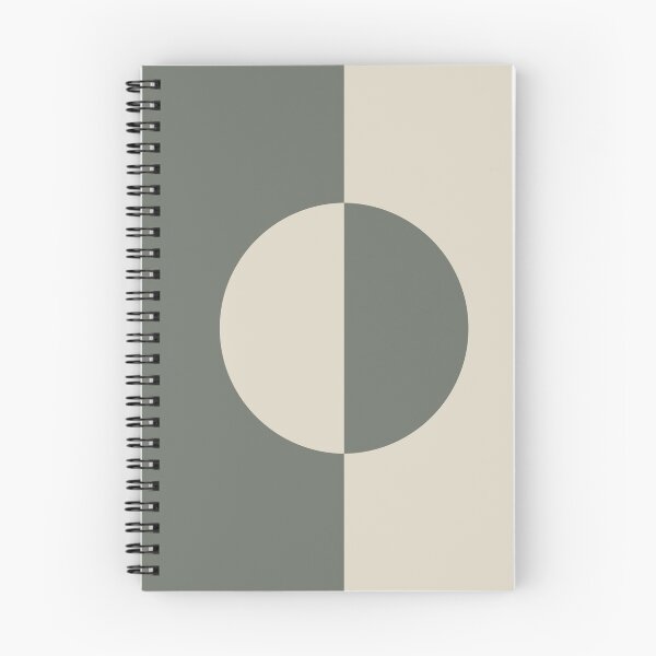 Item preview, Moody Green Buff Tan Minimal Circle Design 2021 Color of the Year Contemplative & Bleached Pebble designed and sold by ColorOfTheYears.