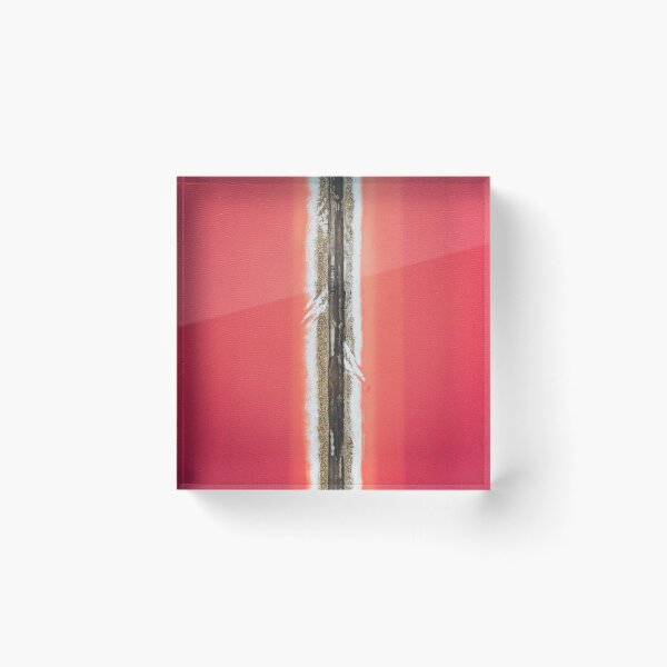 Item preview, Pink Salt Marsh Aerial Shot designed and sold by DimiWeber.
