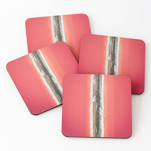 Item preview, Pink Salt Marsh Aerial Shot designed and sold by DimiWeber.