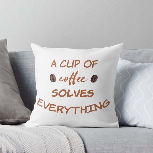 Item preview, A cup of coffee solves everything designed and sold by Elonshop.