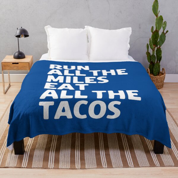 Item preview, Run All The Miles Eat All The Tacos #1 designed and sold by SalahBlt.