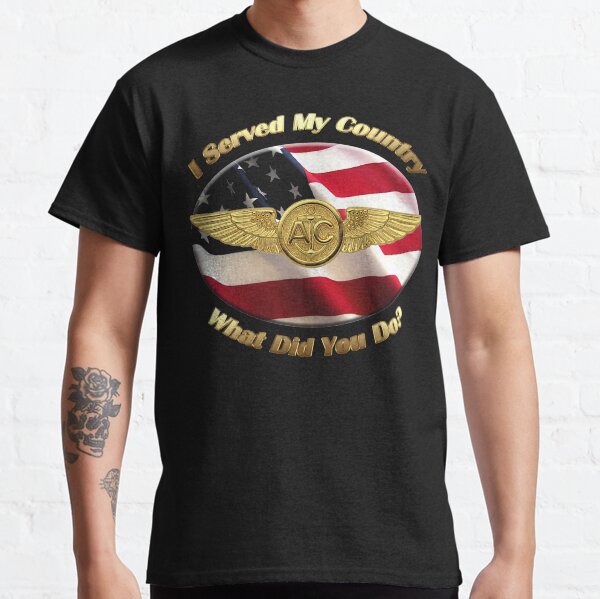 Navy Aircrew I Served My Country Classic T-Shirt
