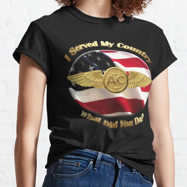 Navy Aircrew I Served My Country Classic T-Shirt