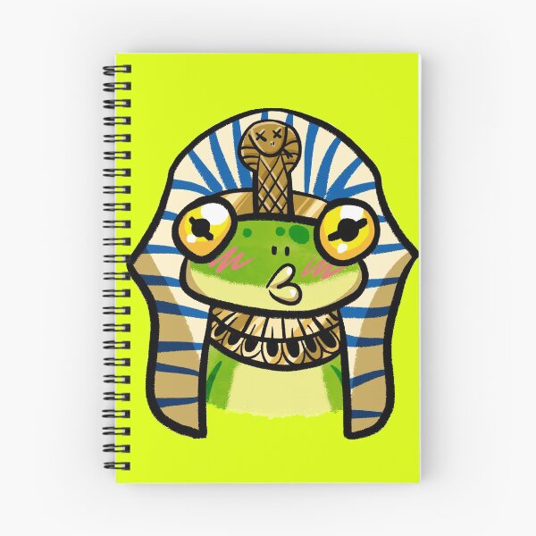 Item preview, Egyptian frog god Heket cartoon design designed and sold by Karudraws.