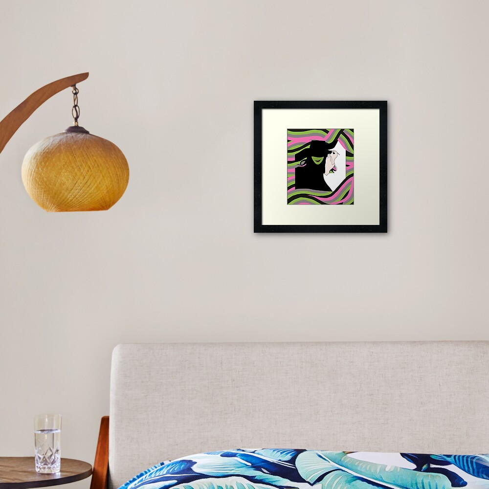 Item preview, Framed Art Print designed and sold by yinzgotstickers.