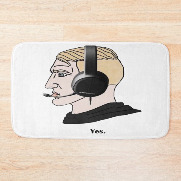 Item preview, Yes Chad Meme designed and sold by Frogi.