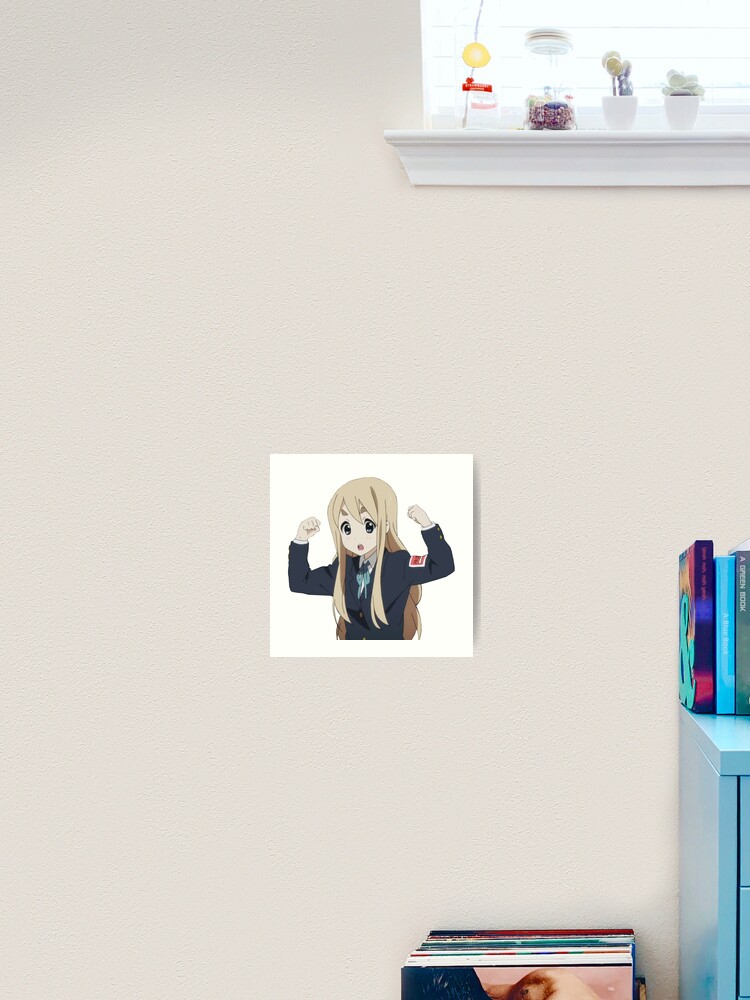 Strong Mugi - K-ON! Art Board Print for Sale by Eyes-Up