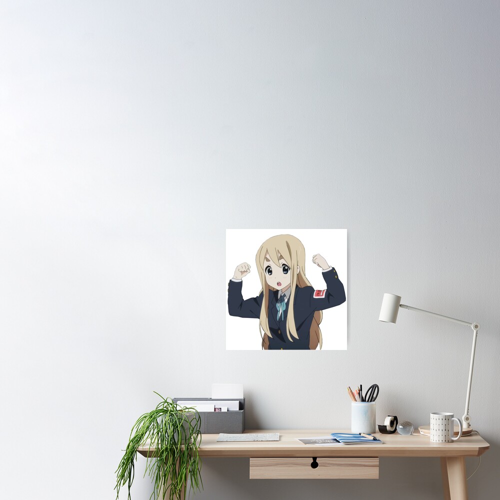 Strong Mugi - K-ON! Art Board Print for Sale by Eyes-Up