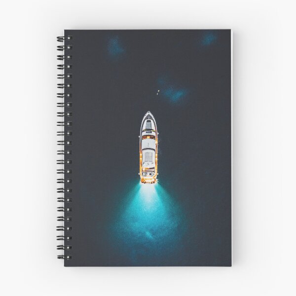 Item preview, Yacht by Night, Aerial Shot designed and sold by DimiWeber.