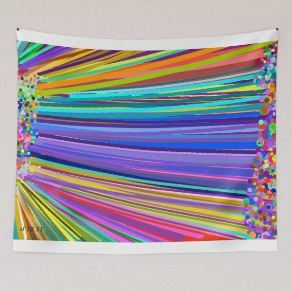 Item preview, Surge of Color Neon Confetti - sf art designed and sold by samiiodice.