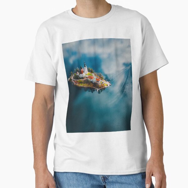 Item preview, Lake Bled from above, Slovenia designed and sold by DimiWeber.