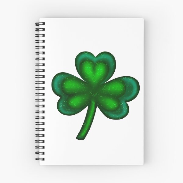 Item preview, stylized green clover leaf, St. Patrick's day designed and sold by nataliavavilina.